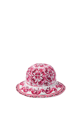 قبعة باكيت للأطفال بطبعات مايولكا